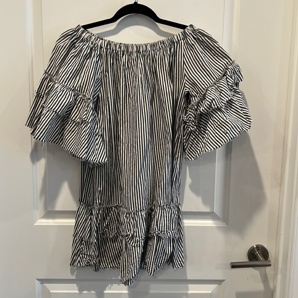Zara off the shoulder dress